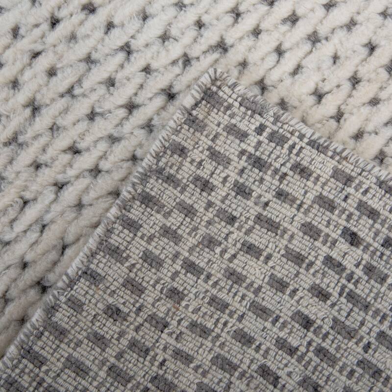 Alora Decor Haze Contemporary Basketweave Area Rug