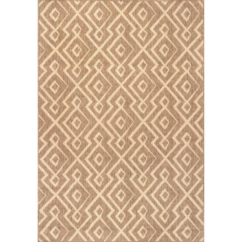 Nuloom Sammi Geometric Trellis Indoor/Outdoor Area Rug