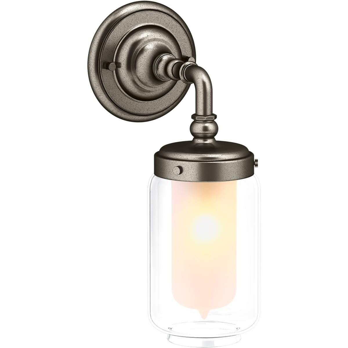 Shop Kohler K 72584 Artifacts 1 Light 6 5 8 Wide Bathroom Vanity