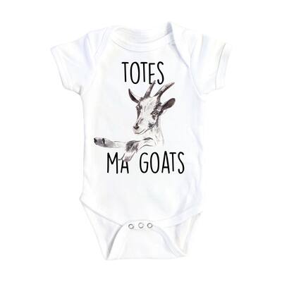 Goat Totes - Baby Boy Girl Clothes Infant Bodysuit Funny Cute Newborn