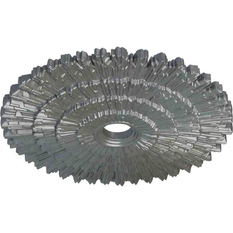 24 3/4"OD x 3 1/4"ID x 1 7/8"P Eryn Ceiling Medallion