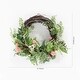 preview thumbnail 3 of 10, SAFAVIEH Fx 21.1-Inch Wreath, Multi, Rustic Holiday Decor