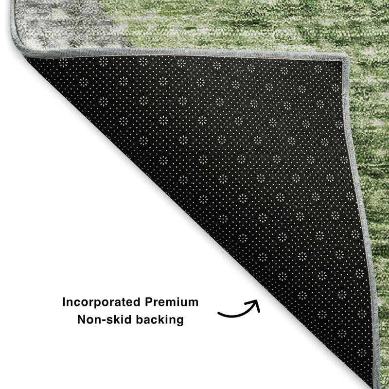 Premium Washable Super Soft Modern Global Mayfield Rug