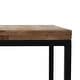 preview thumbnail 6 of 9, Finley Industrial Solid Wood and Metal Counter Height Stool by Furniture of America
