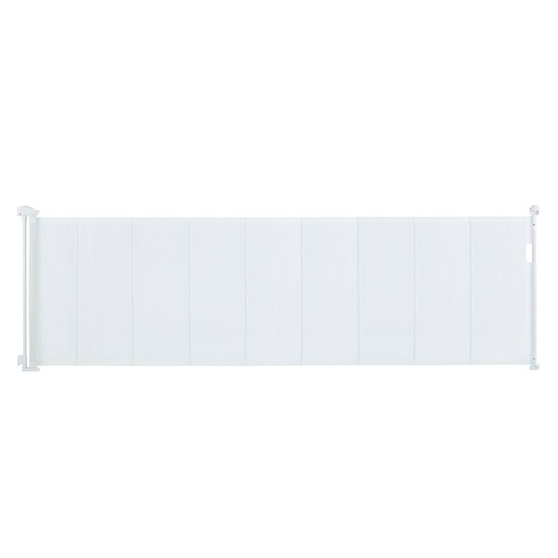 Mesh Foldable Wide Retractable Baby Gate Suitable for Playrooms Kitchens Or Hallways