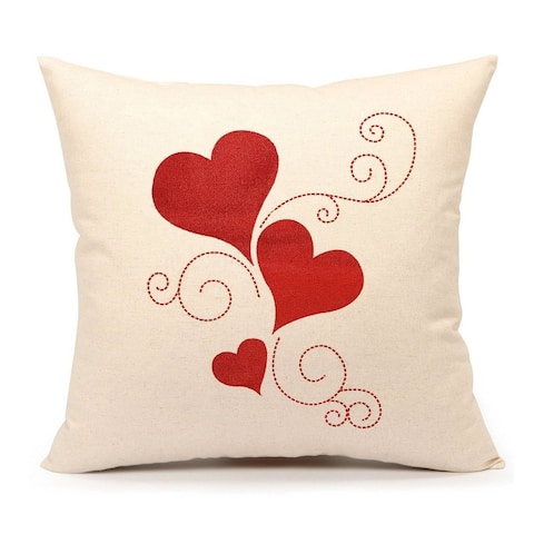 Valentine's Day Throw Pillow Cover Cushion Case