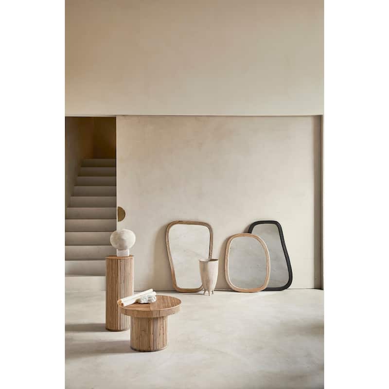 Mirror Rattan M Natural- ST - Natural - Brown - Medium