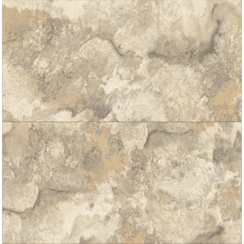 Advantage Aria Neutral Marbled Tile Wallpaper