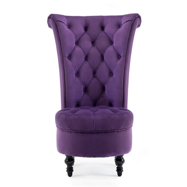 Shop Belleze Upholstered Velvet Nailhead Trim Living Room