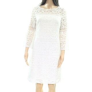ralph lauren white dress