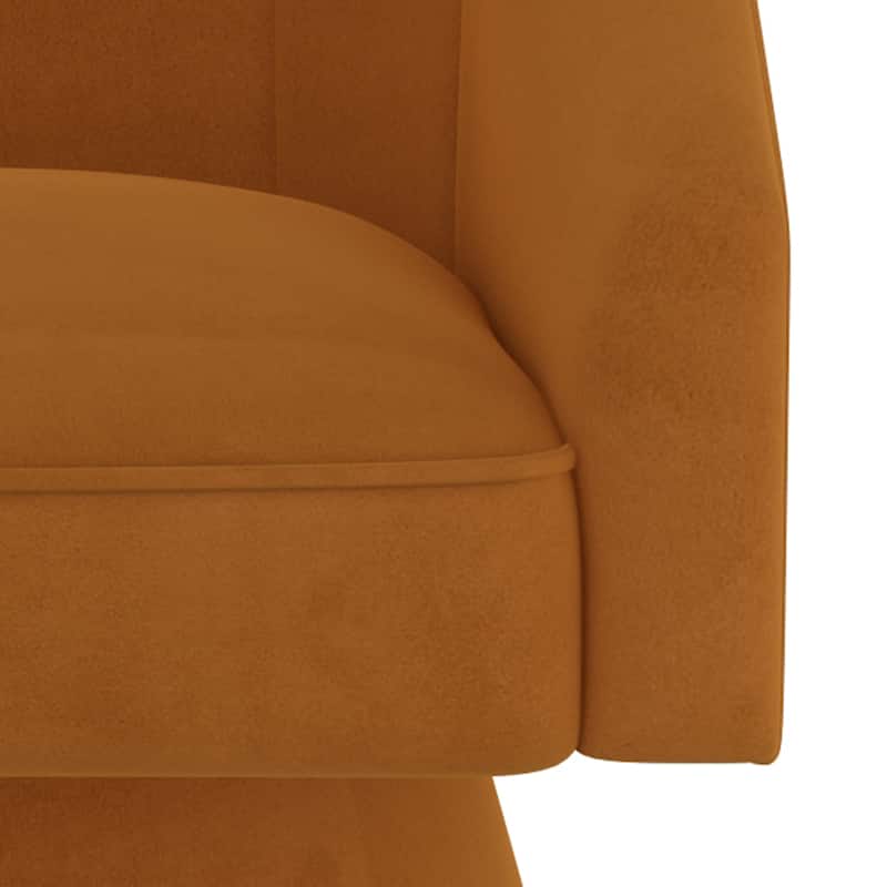 Modern Velvet Swivel Accent Chair -