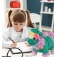 preview thumbnail 6 of 4, DolliBu Rainbow Llama Doctor Plush Toy with Cute Scrub Uniform and Cap - 10 inches