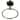 Kingston Brass Water Onyx 6-Inch Towel Ring