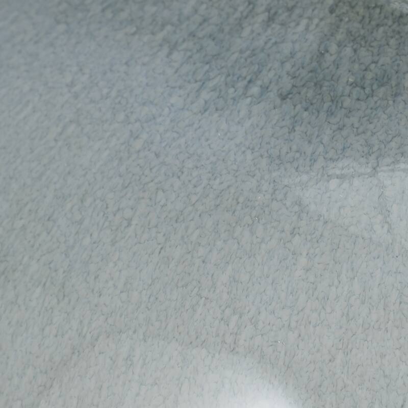 Sagebrook Home Ceramic Table Lamp 27" - Blue/White Reactive Finish Decor Piece - 19" x 19" x 27"