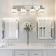 preview thumbnail 129 of 182, 2/3/4-Light Modern Bathroom Crystal Vanity Light Wall Sconces