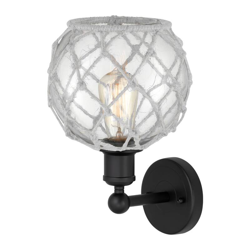 Innovations Lighting Endless Possibilities Edison - Farmhouse Rope - 1 Light 8" Sconce