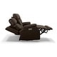 preview thumbnail 11 of 10, Clive Power Reclining Loveseat with Power Headrest and Lumbar by Flexsteel - 64" x 43" x 41"