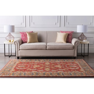 Artistic Weavers Coliseum Hand Tufted Traditional Border Wool Area Rug