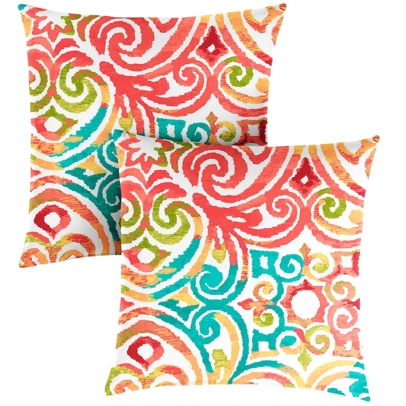 Multi Corded Indoor/ Outdoor Pillow Set (Set of 2)