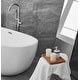 preview thumbnail 46 of 173, Adler Soaking Bathtub in Glossy White