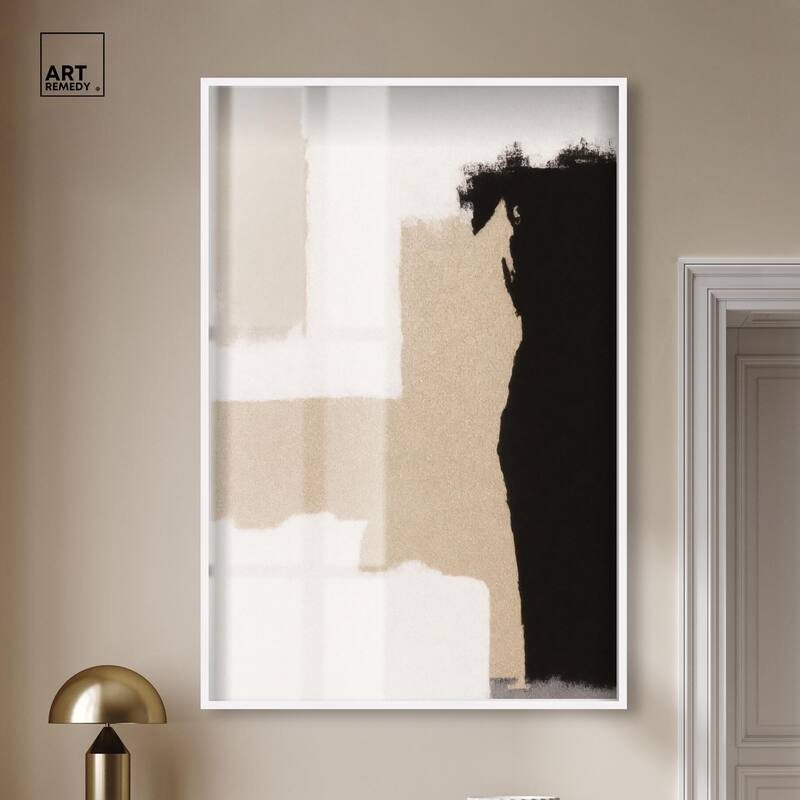 Earth and Ink III Shadowbox by Art Remedy
