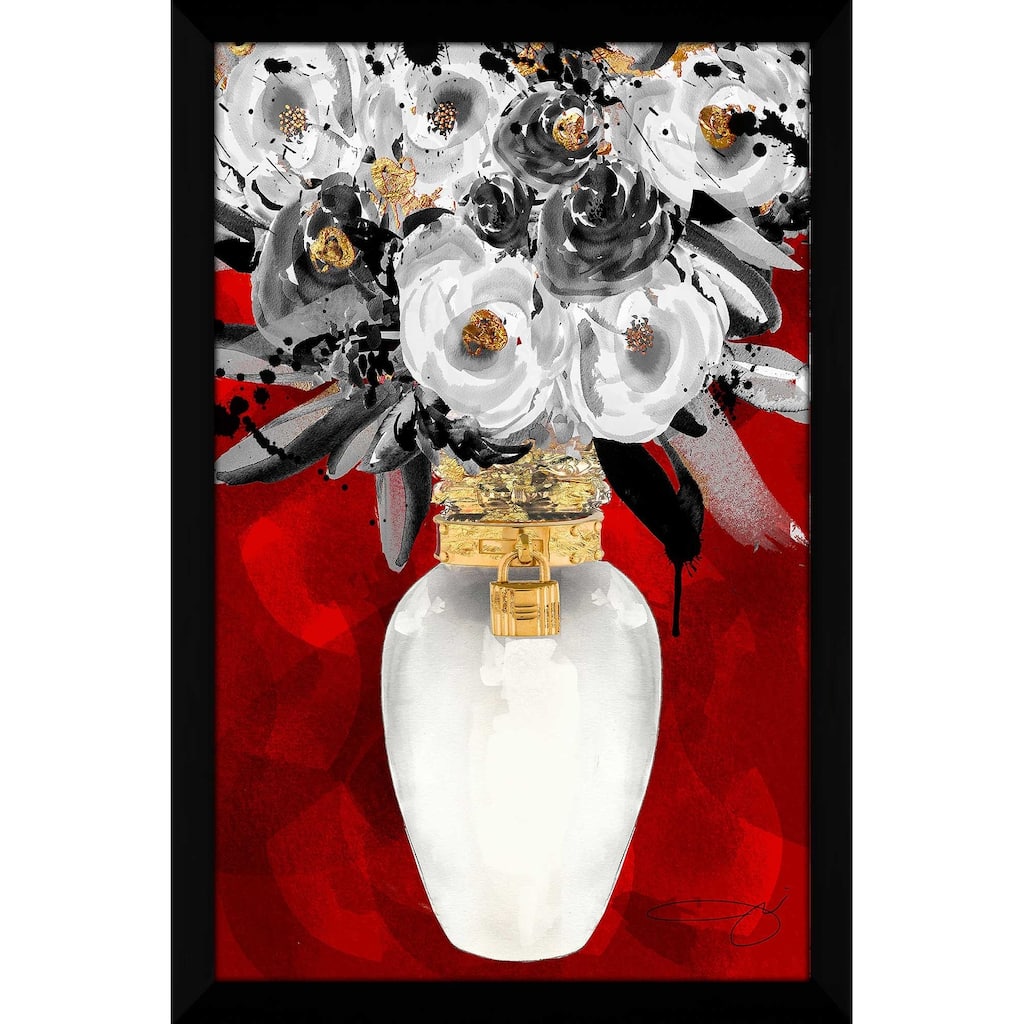 "Always Fresh Red" by Jodi Print on Acrylic