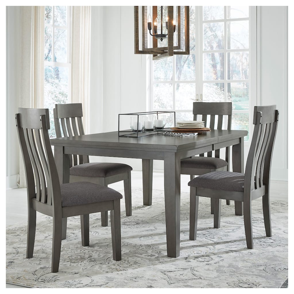 Hallanden Gray Upholstered Dining Chair, Set of 2 - 20"W x 23"D x 41"H