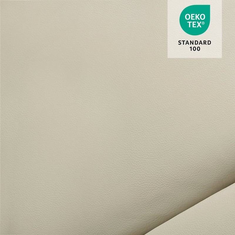 MCombo Recliner Chair Sofa with Adjustable Headrest, Solid Wood Armrest, Breathable Leather 7917