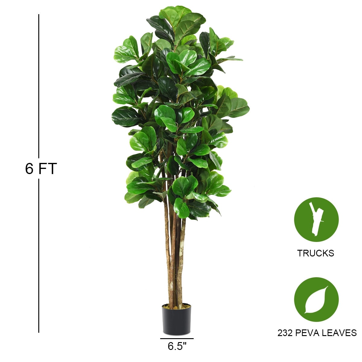 6ft fake tree