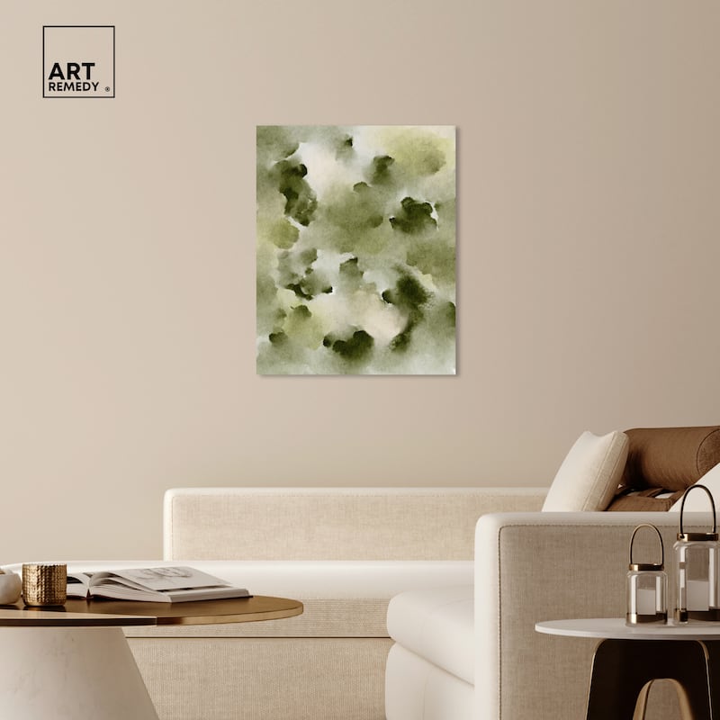 Art Remedy Scented Cedar Gallery Wrapped Watercolor Boho Abstracts