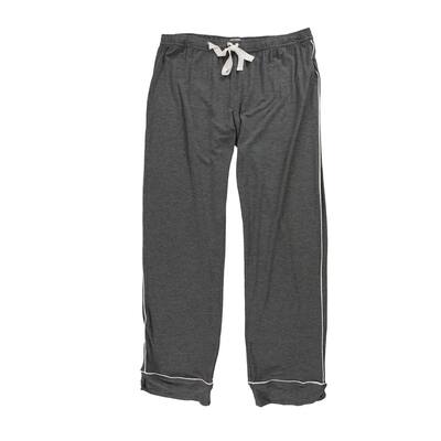 P.J. Salvage Womens Heathered Pajama Jogger Pants,, Grey, Medium
