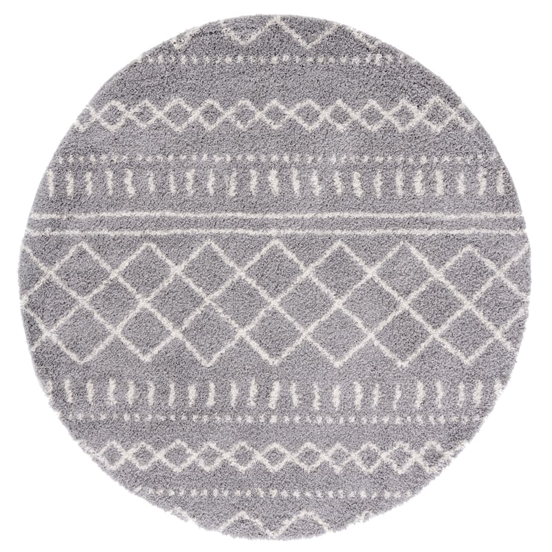 SAFAVIEH Arizona Shag Lotta Moroccan 1.2-inch Thick Rug