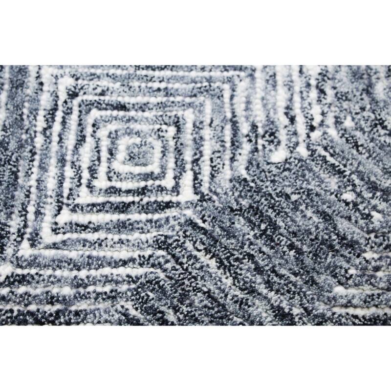 Bashian Emmitt Azure Transitional Area Rug