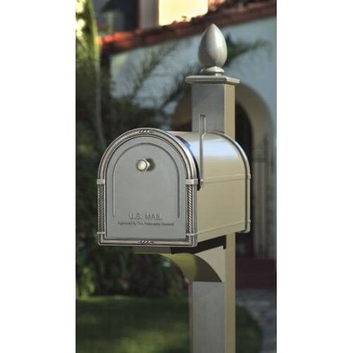 Shop Coronado Decorative Post Mailbox Free Shipping Today