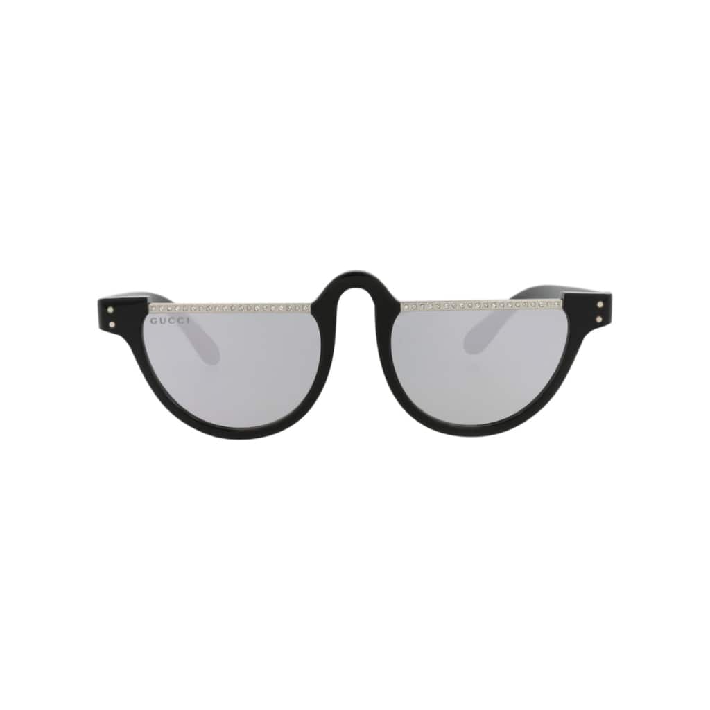 Gucci Round-Frame Acetate Sunglasses