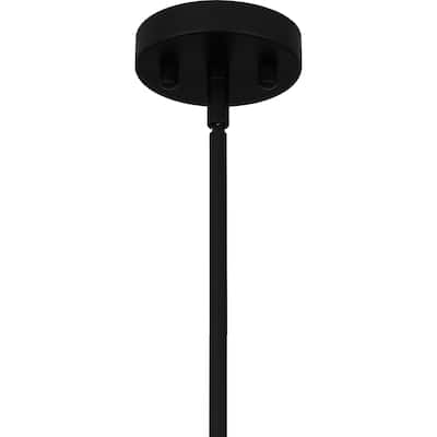 Dion 6-Light Matte Black Pendant