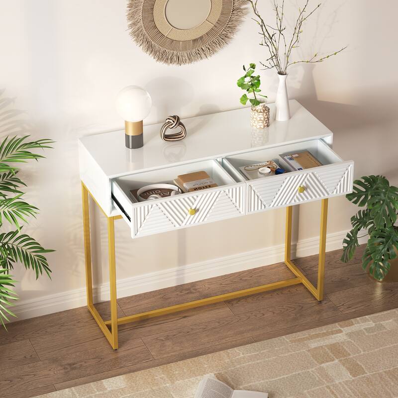 Accent Table White Entryway Table Sofa Table Cocktail Table
