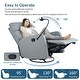 preview thumbnail 2 of 17, Swivel Rocker Recliner Chair,360 Degree Nursery Rocking Chair,Glider Chair,Modern Small Rocking Swivel Recliner Chair