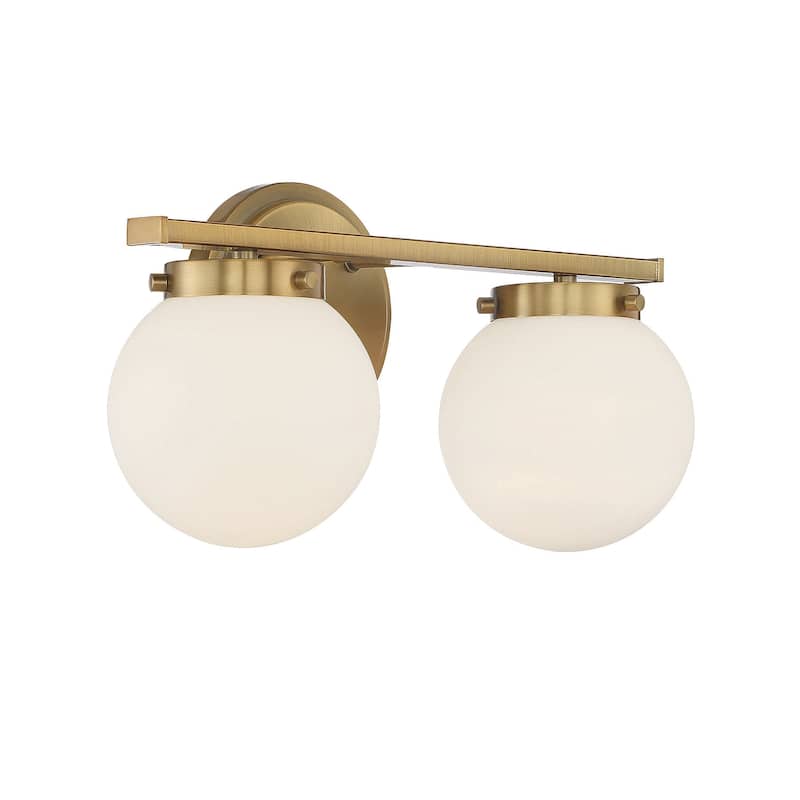 Trade Winds Lighting Linda 2-Light Bathroom Vanity Light