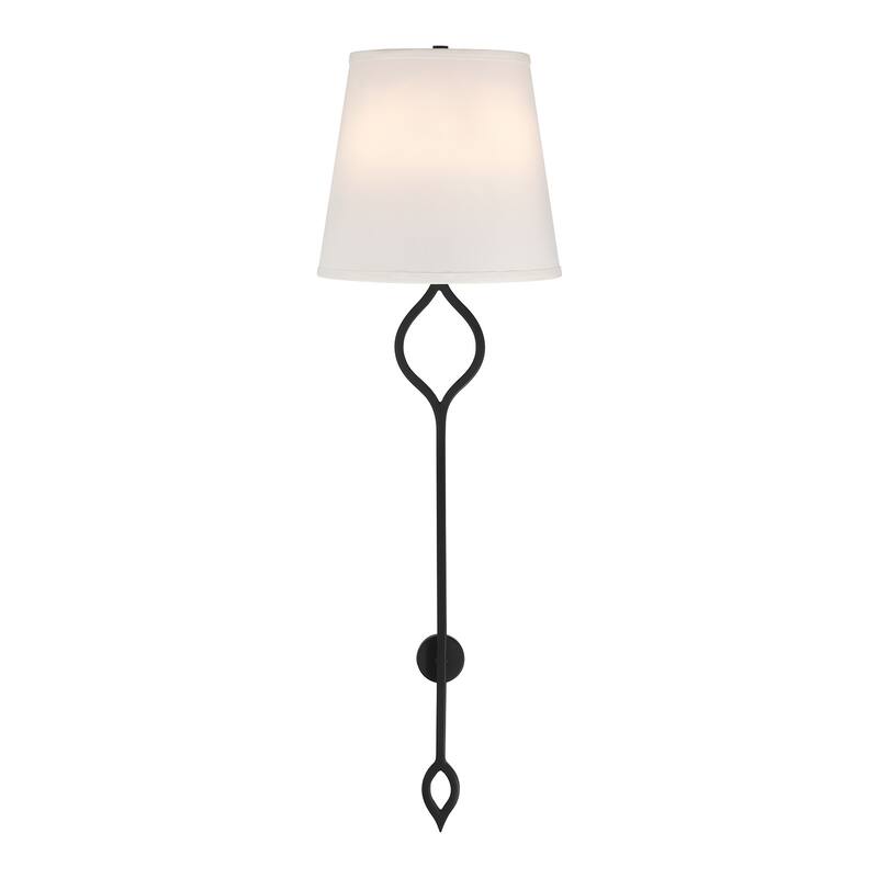 Savoy House 9-2866-2 Roxbury 2 Light 32" Tall Bathroom Sconce - Matte Black