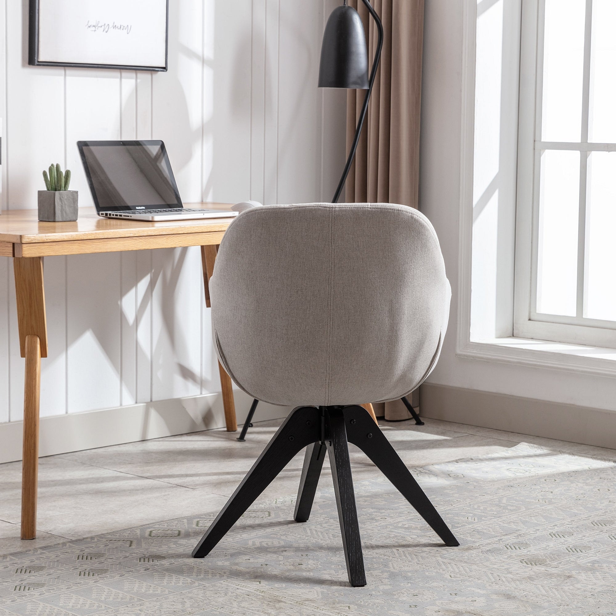 Dressoir Tentakel Communistisch Modern Home Office Swivel Desk Chair Fabric Accent Chair - On Sale - Bed  Bath & Beyond - 30618310