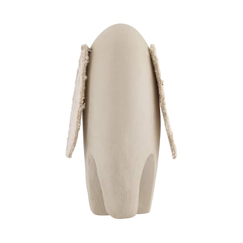 Elk Home Amigo Elephant Object - Cream