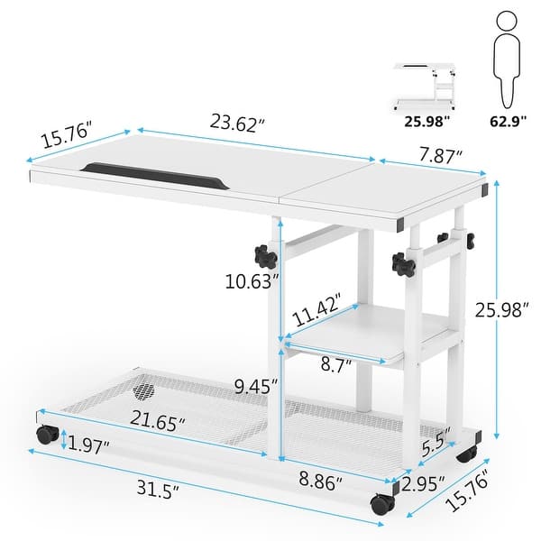 Adjustable Height C Tablenull