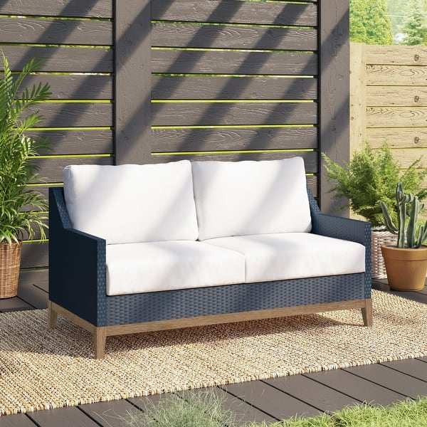 Outdoor Wicker Loveseat On Sale Bed Bath & Beyond 37457105