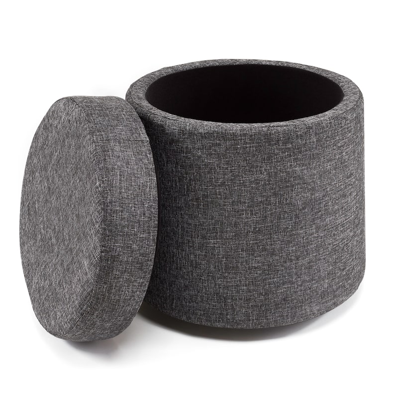 Seville Classics Rocking Stool Wobble Storage Ottoman