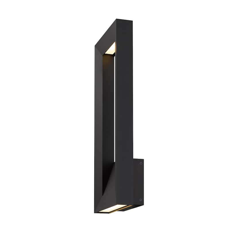 22 inch LED Wall Sconce - Black