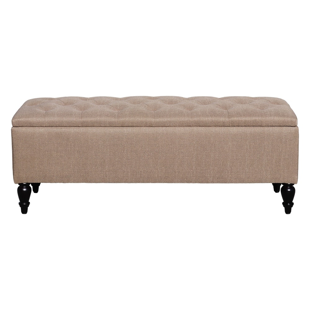 Maypex 45 in. Upholstered Storage Bench