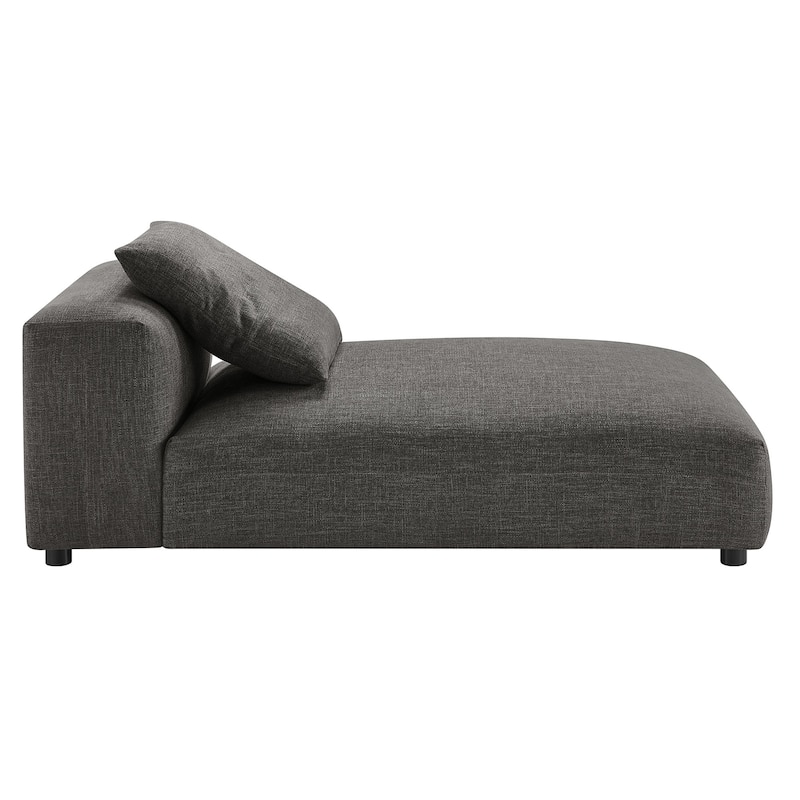 Solace 4-Piece Modular Upholstered Fabric Sectional Sofa