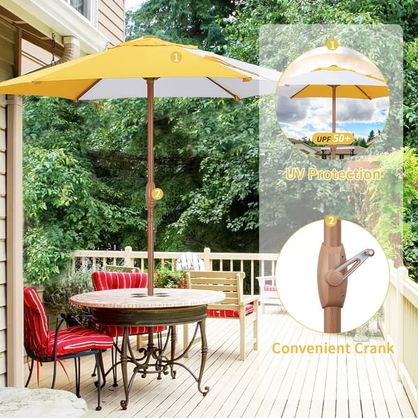 15 ft patio umbrella with tilt Uforic 15ft Double-Sided Patio Umbrella, Large Outdoor Portable Shade Market  Table Umbrella,12 Sturdy Ribs & Tilt Adjustment ,Navy Blue