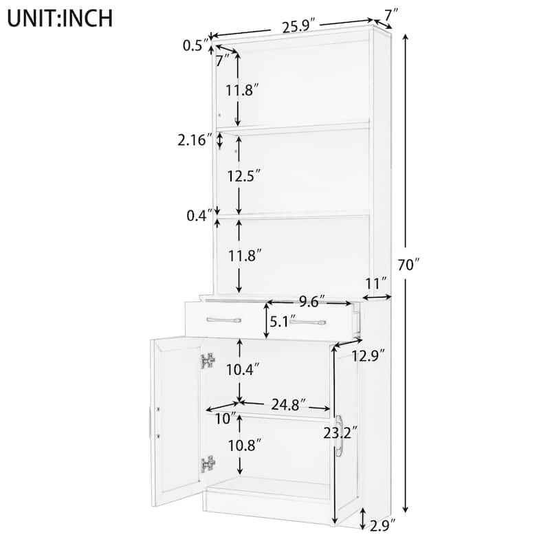 Bathroom Storage Cabinet